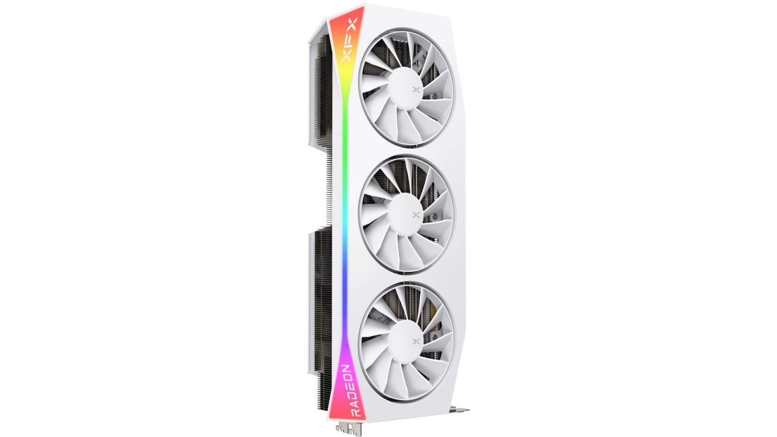 XFX Mercury AMD Radeon RX 9070XT OC White Gaming Edition with RGB 16GB GDDR6